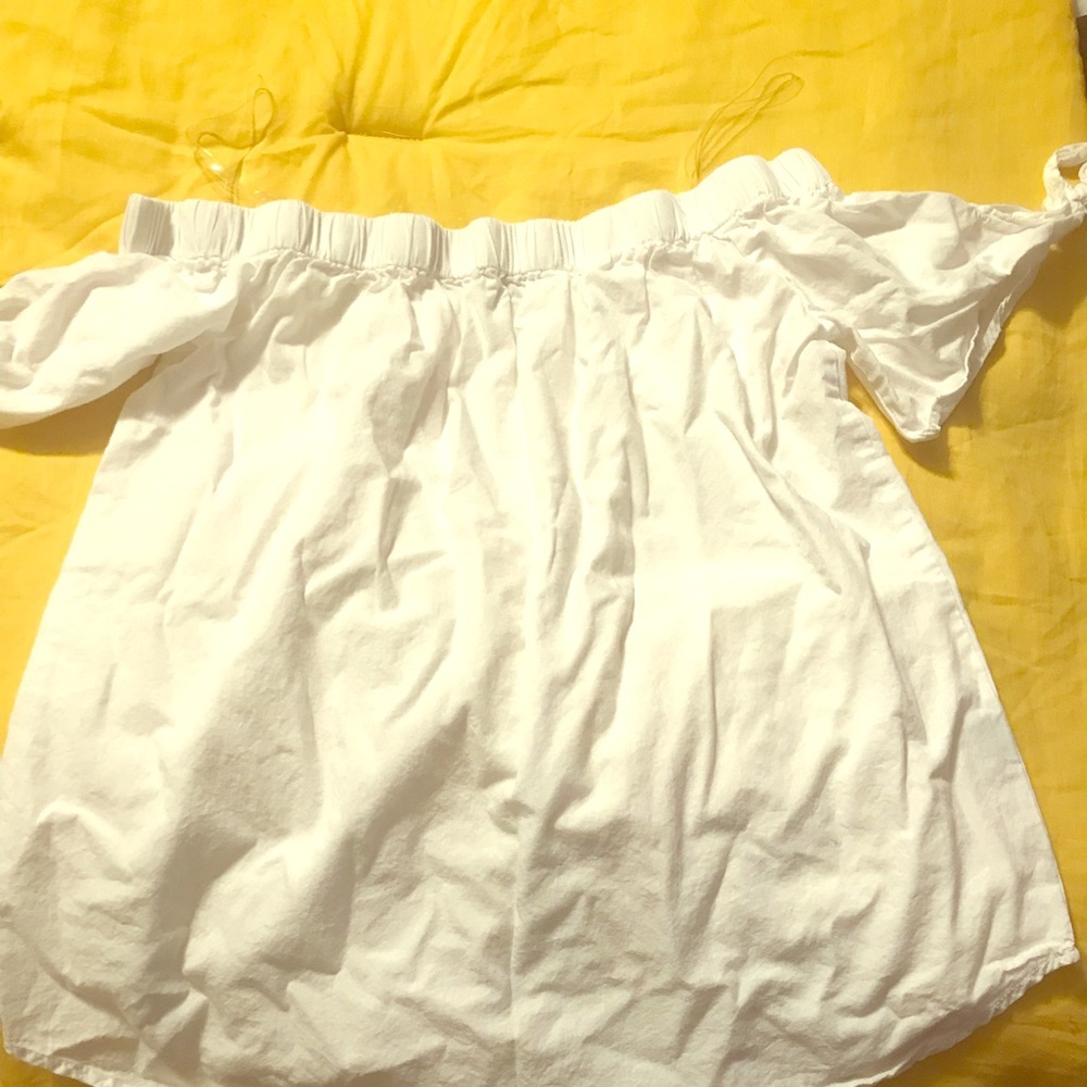 White off the Shoulder top.